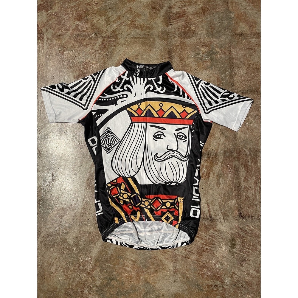 ilpaladino Cycling Jersey Poker King Pattern Sz XS